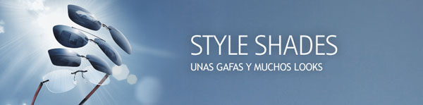 gafas silhouette de sol graduadas, sistema style-shades en Donostia y Tolosa
